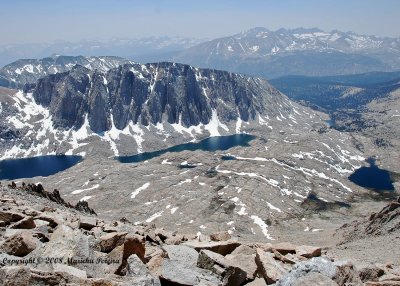 the view from the West side of Mt. Whitney