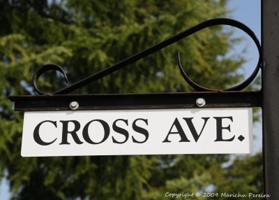 Cross Street, Sylvan Cemetery Citrus Heights California