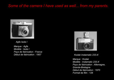 Cameras fromMy Parents