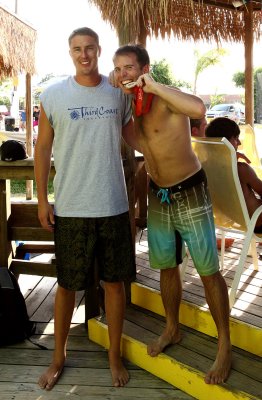 With Olympic Champion Riley