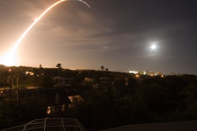 STS-126 & Moon