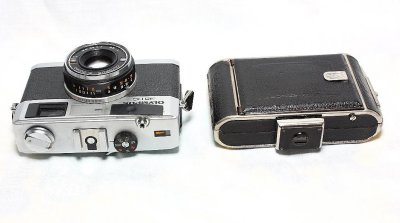 Size compared to Olympus 35RC