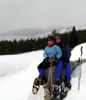Skiing & Snowshoeing in Durango, CO; January 2008