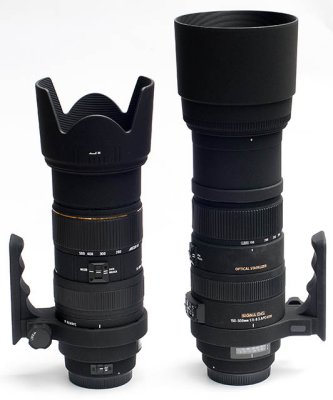 Sigma 150-500mm DG OS vs Sigma 50-500mm EX DG