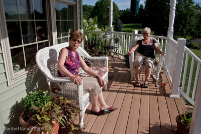 nancy and sue at the porche.jpg