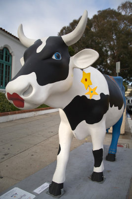Cow Parade 2009 in La Jolla