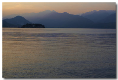 Sunset, Lake Maggiore