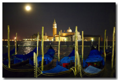 Night view from Piazza San Marco, Venice