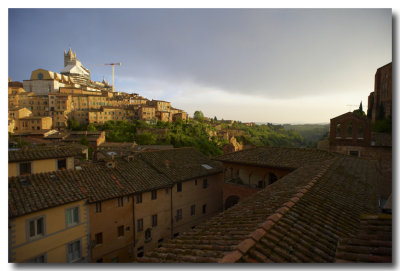 Siena, view from our room 1