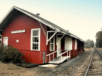 Old Train Depot at Monticello