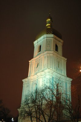 St. Sophia at night
