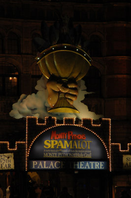 Spamalot at the Palace