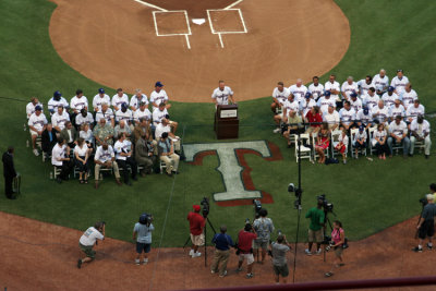 Rusty Greer Honored