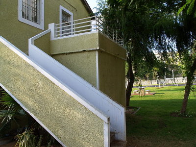 sarona house stairway.JPG