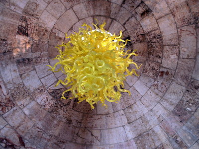 Chihuly exhibit - Tower of David 2000