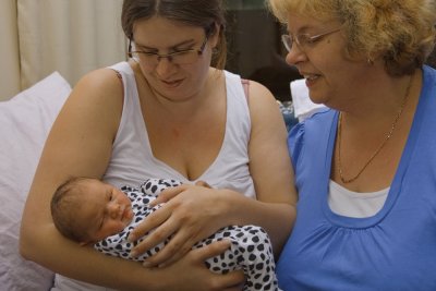 Mum Baby and Grandma