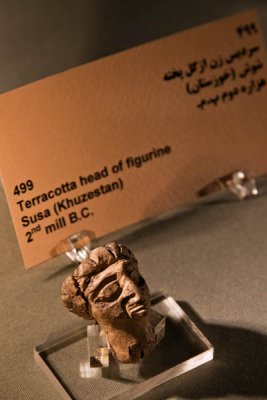 Terracotta Head of Figurin