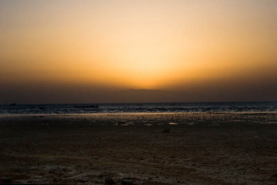 Sunset in Qeshm Island