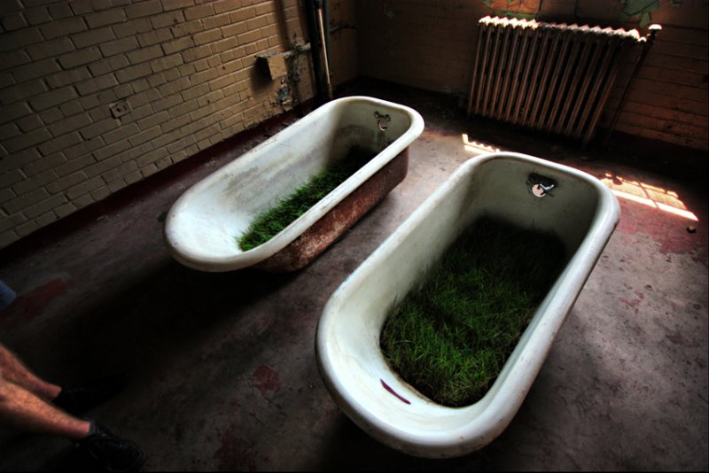 green tubs