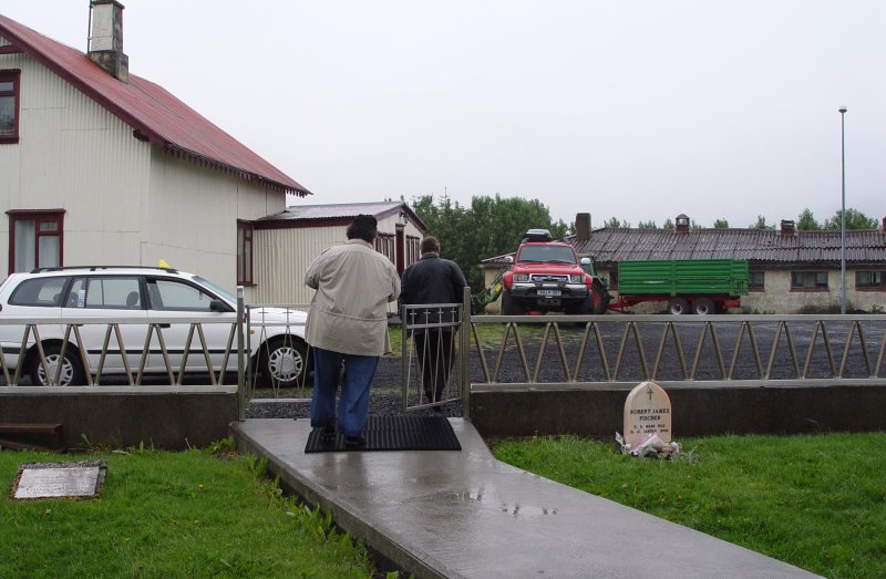 Bobby Fischer's grave, Iceland