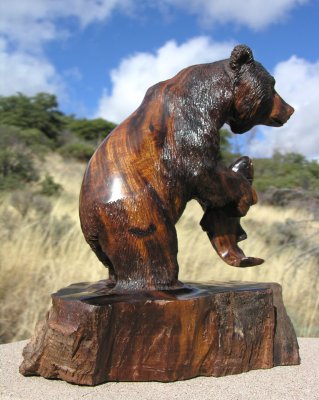 Bear with Salmon - view 4