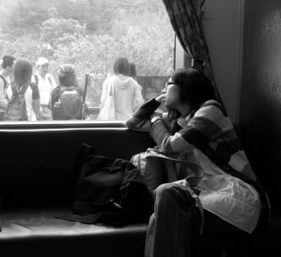 On the Train (Katherine, Taiwan, 2008)