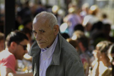 His Afternoon Tea - Champs-Elysees, Paris, 2010
