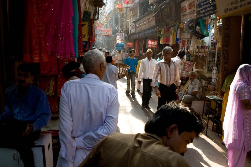 The Streets Of Old Delhi