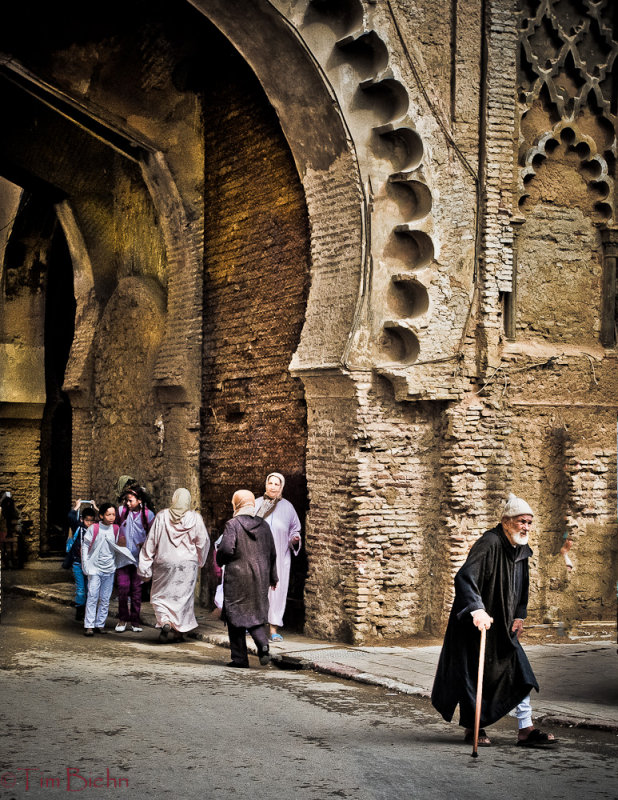 Through the gates of the Fes Medina