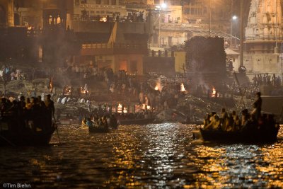 The Cremation Fires Of Varanasi