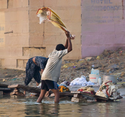 The Laundrymen of Varanasi