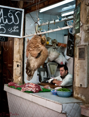 Meat Markets in the Fez Medina