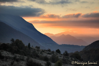 Alba nel PNALM , Sunrise in the Abruzzo National Park