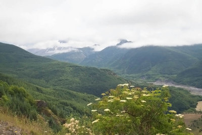 Mount St Helens & North Fork of theToutle River