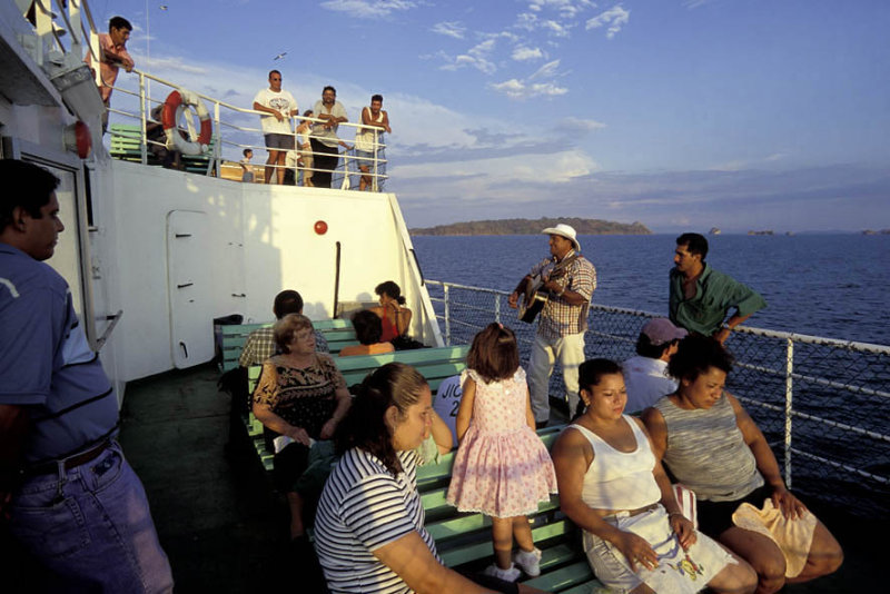 Costa Rica, Ferry between Puntarenas and Nicoya Peninsula, March 2001