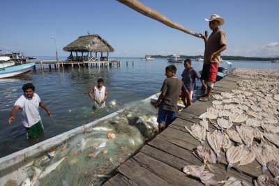 Livingston, fishermen