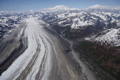 Flight from Talkeetna over Denali