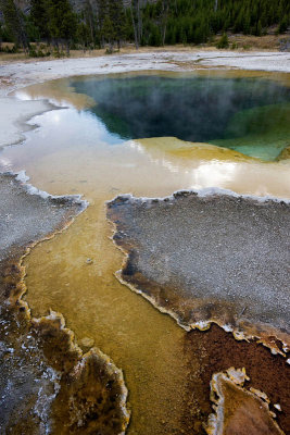 Black Sand Geyser Basin, Emerald Pool