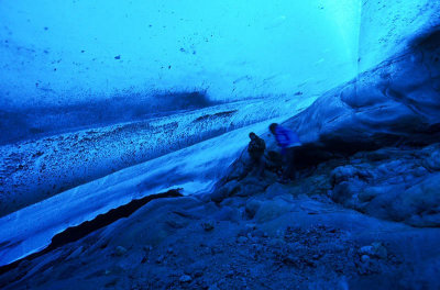 Under the Viedma Glacier