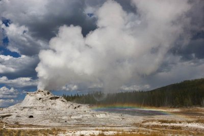 Upper Geyser Basin, Castle Geyser