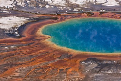 Midway Geyser Basin, Grand Prismatic Spring