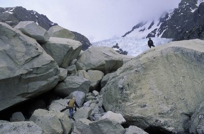 The entrance to Piedras Blancas Glacier