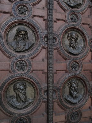 St. Stephen's Basilica door
