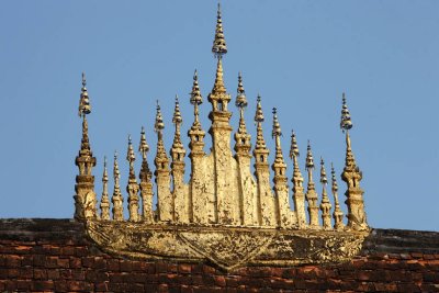 Roof detail of Wat Xieng Thong