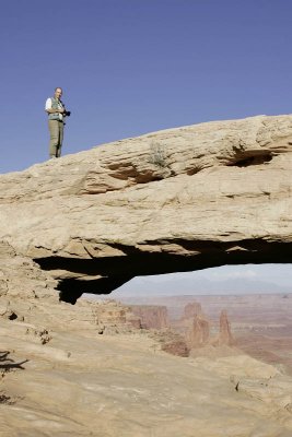 Me at the Mesa Arch