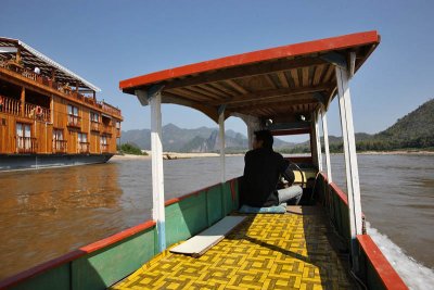 The boat to Pak Ou Caves