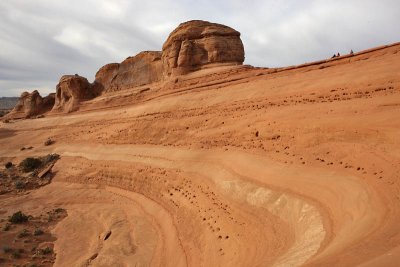 Delicate Arch crater