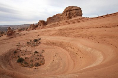 Delicate Arch crater