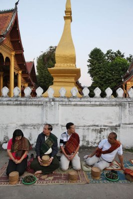 Waiting for the monks