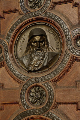 St, Stephen's Basilica, detail of the door